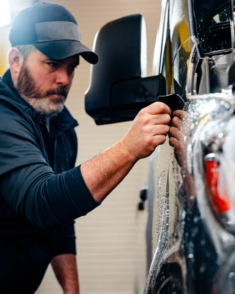 Paint Correction services on car